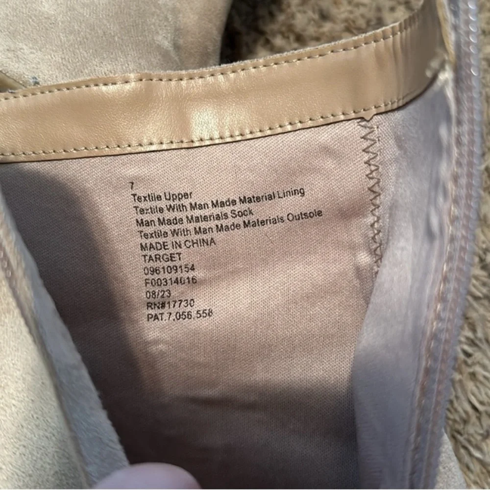 A New Day Cream Booties Size 7M - Picture 7 of 8